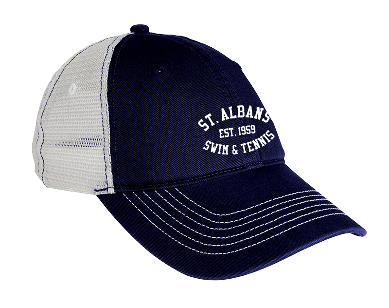  14. St. Albans Trucker Cap -NAVY