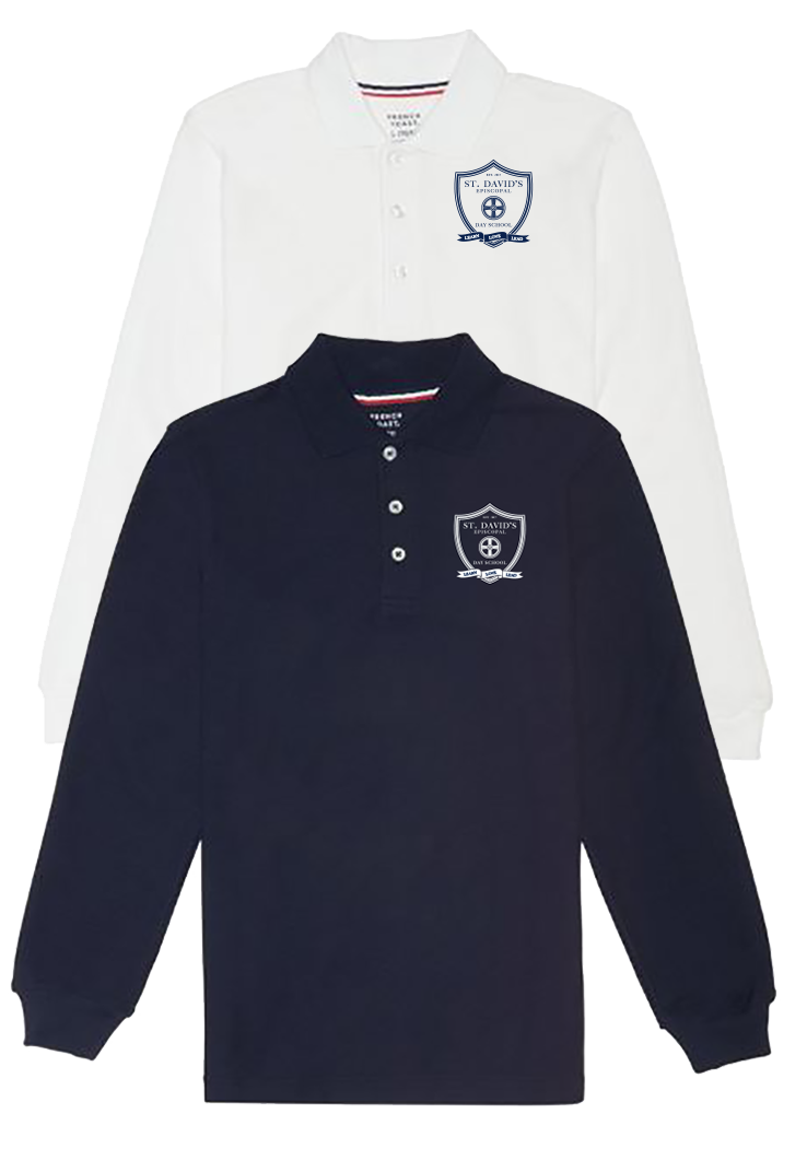SDEDS Long Sleeve Uniform Pique Polo