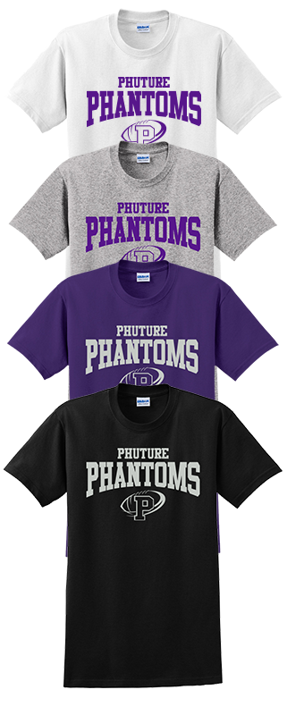 Phantoms Youth and Adult Cotton SS Tshirt