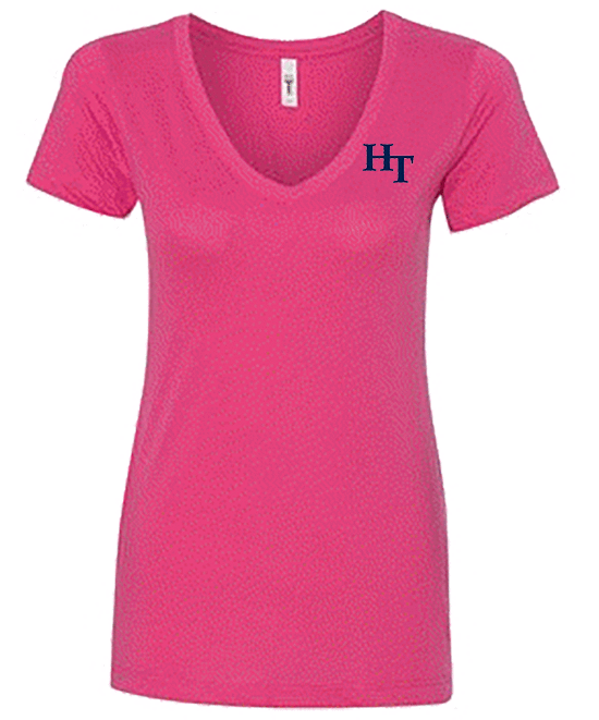 8. Hill Top Prep Ladies V-Neck T-Shirt