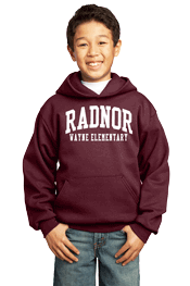Radnor Printed 50/50 Poly/Cotton Hoodie