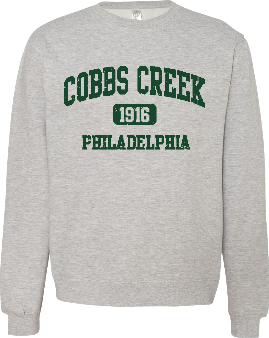 CC Crewneck Sweatshirt -GREY HEATHER