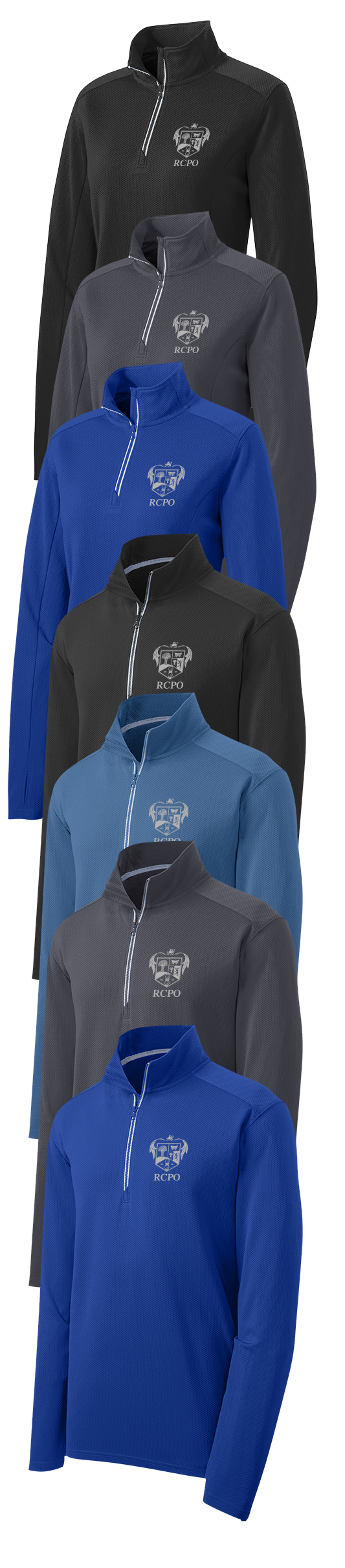 RCPO Mid-Weight Textured 1/4 Zip Pullover
