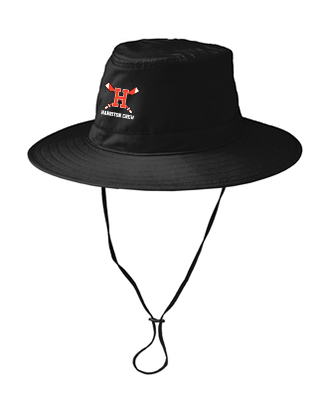 15. Harriton Crew Bucket Hat -BLACK