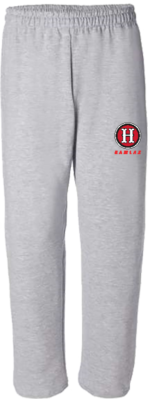 HGL Open Bottom Sweatpants -SPORT GREY
